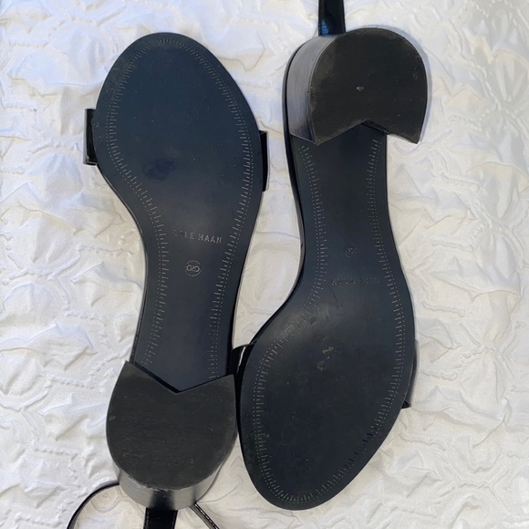 Womens Cole Haan Tali Bow High Ankle Strap Dress Sandals - Picture 3 of 6